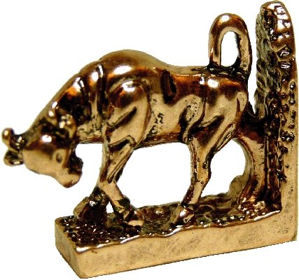 (image for) Bull Bookend