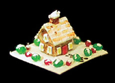 (image for) Gingerbread House Table Top Decoration