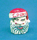 (image for) Santa Cookie Jar for Cookies