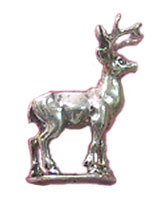 (image for) Reindeer Statue Sterling Silver