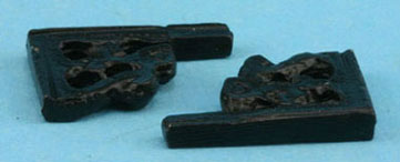 (image for) Small Black Brackets 2pc