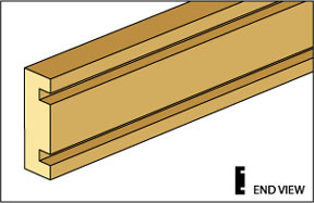 (image for) Door & Window Casing 3/8H X 24L