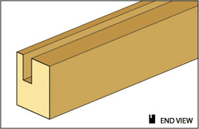 (image for) Window Sash 3/16H x 24L