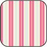 (image for) 1/2in Scale Cotton Fabric Cherry Stripe