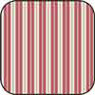 (image for) Cotton Fabric Toile Stripe Red