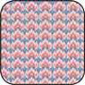 (image for) Cotton Fabric Bargello Blueberry