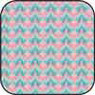 (image for) Cotton Fabric Bargello Raspberry