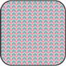 (image for) 1/2in Scale Cotton Fabric Bargello Raspberry