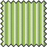 (image for) Silk Fabric Albert Stripe Green