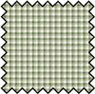 (image for) Silk Fabric French Check Green