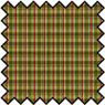 (image for) Silk Fabric Green Plaid