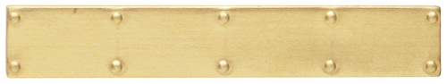 (image for) Brass Kick Plate 2pc