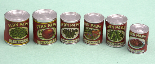 (image for) Vintage Fern Park Assmt #2 6pc