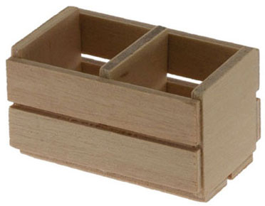 (image for) 6-Slat Wood Crate