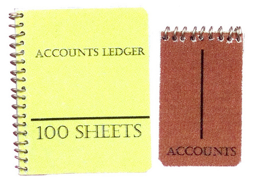 (image for) Accounting Pad & Notebook Discontinued