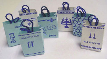 (image for) Judaic Shopping Bags, Set of 7