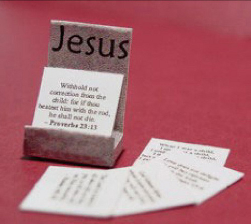 (image for) Biblical Message Card Holder Discontinued