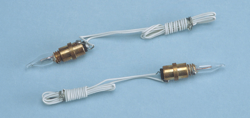 (image for) Screw Base Socket w/ Lead Plug & Candle Bulb 2pc