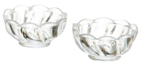 (image for) 2 Clear Candy Dishes