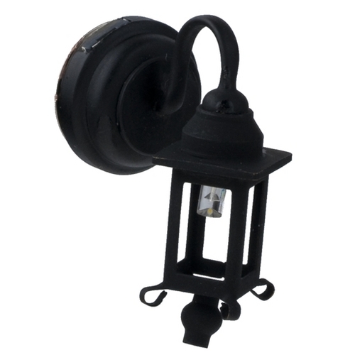 (image for) LED Black Coach Lamp Sconce