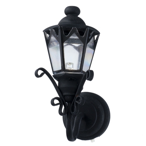 (image for) LED Black Fancy Coach Lamp