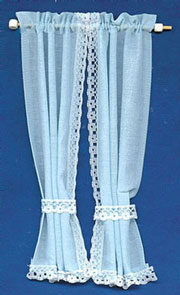 (image for) Curtain Tie Back Blue