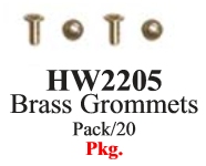 (image for) Brass Grommets 20pc