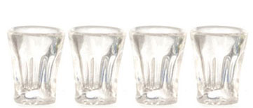 (image for) Set of 4 Bistro Style Glasses