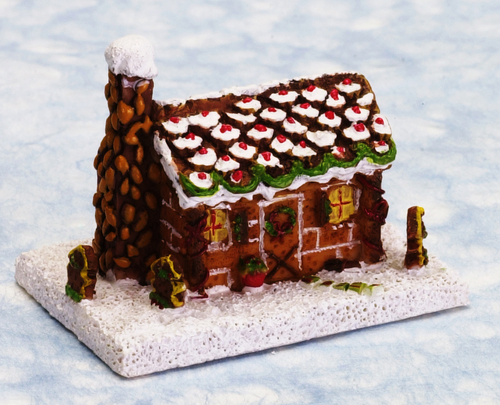 (image for) Gingerbread Log Cabin