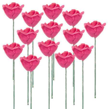 (image for) 1dz Pink Rose Stems