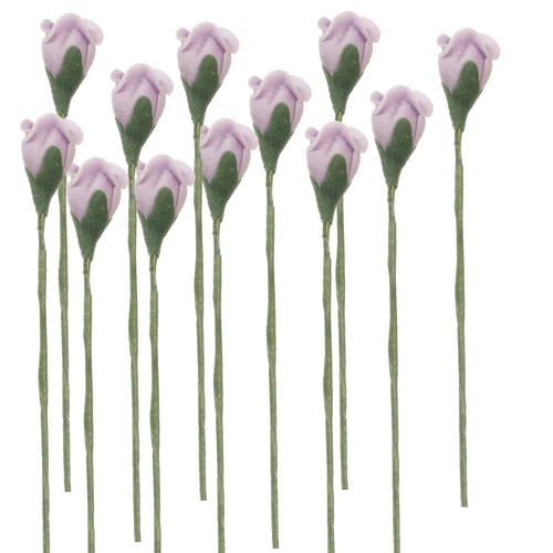 (image for) 1/2 Inch 1dz Lavender Rose Stems