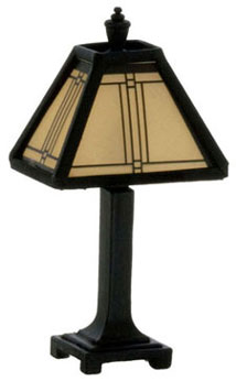 (image for) Craftsman Tiffany Lamp Black 12v