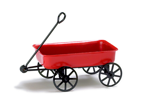 (image for) Metal Wagon - Red