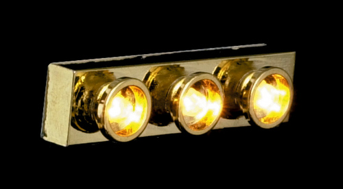 (image for) 3 Bulb Miniature Light Bar 12v