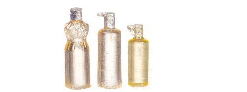 (image for) Assorted Bathroom Bottles 5pc Yellow