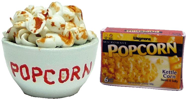 (image for) Popcorn & Box of Unpopped Popcorn