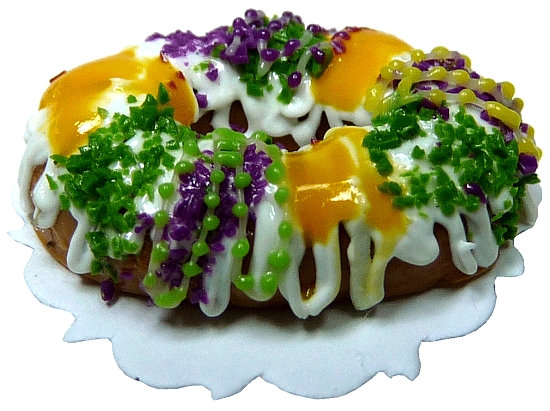 (image for) Mardi Gras King Cake