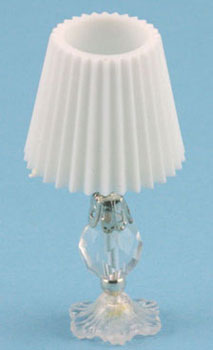 (image for) Cut Glass Crystal Table Lamp - Non-Electric