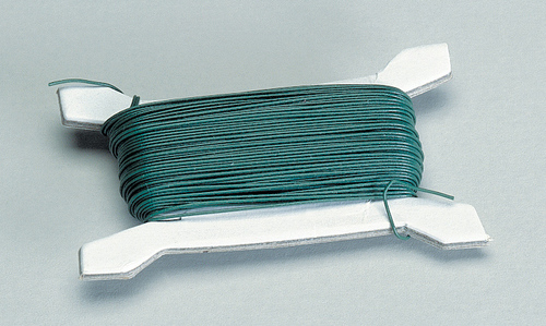 (image for) 32 Gauge Single Conductor Green Wire 50 ft