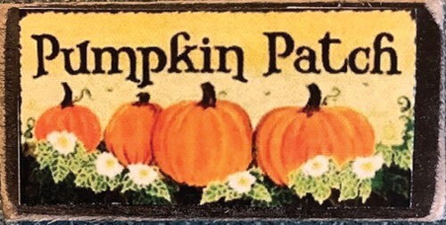 (image for) Pumpkin Patch Sign