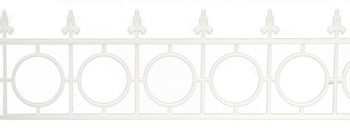 (image for) Widows Walk Fence 2pc White