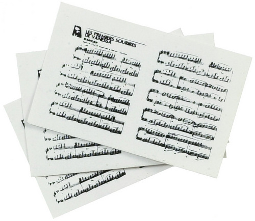 (image for) Sheet Music Printed 3pc