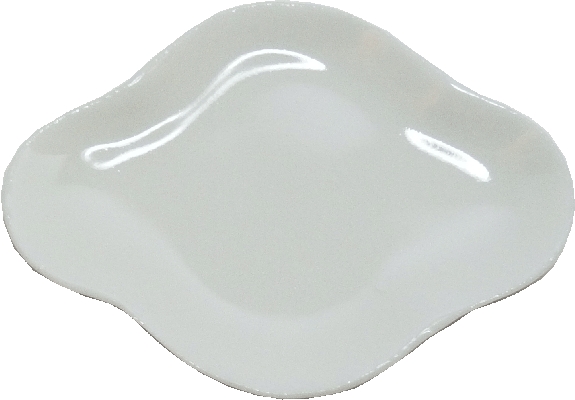 (image for) Large Square White Ceramic Platter