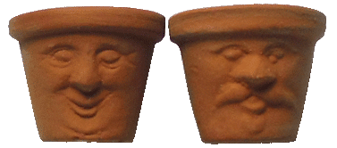 (image for) Face Clay Pot 2pc