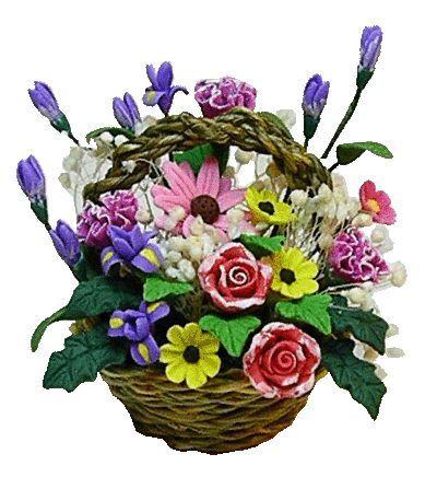 (image for) Floral Bouquet in Basket