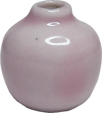 (image for) Ceramic Pink Jar Vase