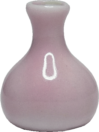 (image for) Ceramic Pink Slender Necked Vase