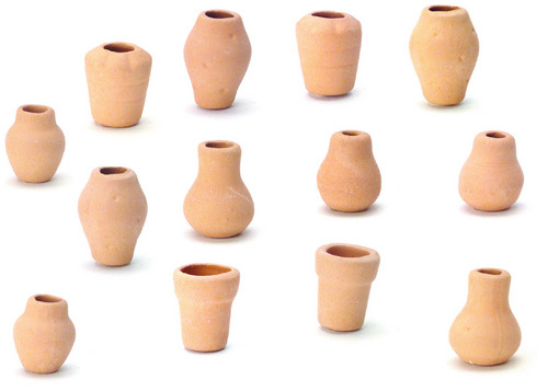 (image for) Assorted Clay Pots 12pc