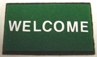 (image for) Green Welcome Mat