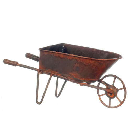 (image for) Rusted Wheelbarrow